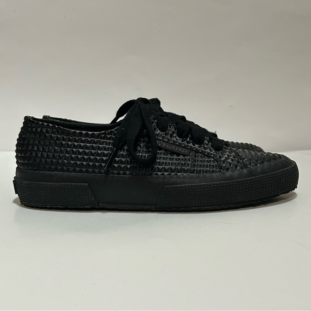 Superga 2750 RBR Pyramid Total Black Sneakers - 5